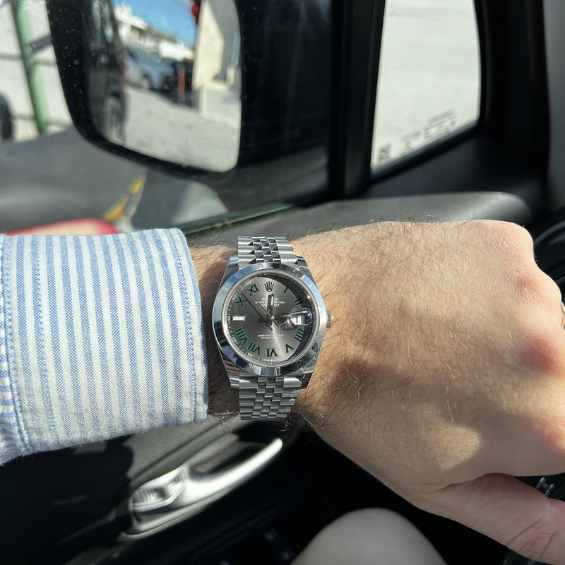 Alan C. - Datejust 41 Wimbledon